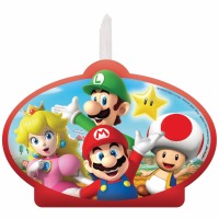 Super Mario Birthday Candle