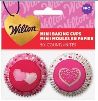 Sweet Hearts Mini Baking Cup 50CT