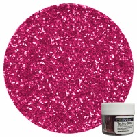 Bright Pink Techno Glitter