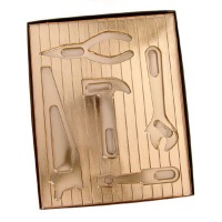Brown Box Gold Tool Insert