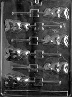 Triple Hearts Lolly Mold