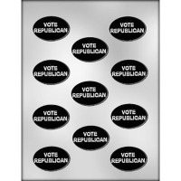 Vote Republican Oval Mold(11)