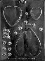 Wedding Heart Box Candy Mold