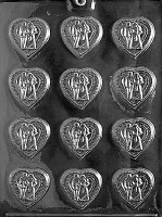 Wedding Hearts Mold