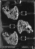 Wolf Lolly Candy Mold