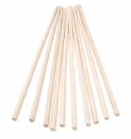 Wooden Dowl Rods 10 CT