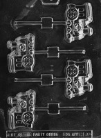 Xmas Engine Lolly Mold