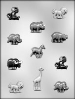 Zoo Animal Assortment (11) Candy Mold