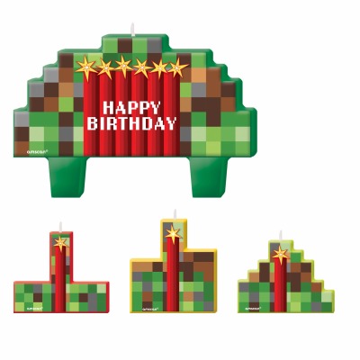 TNT Birthday Candle Set