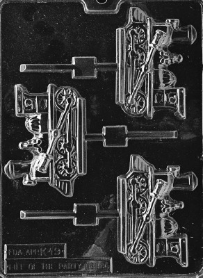 Train Engine Lolly Mold
