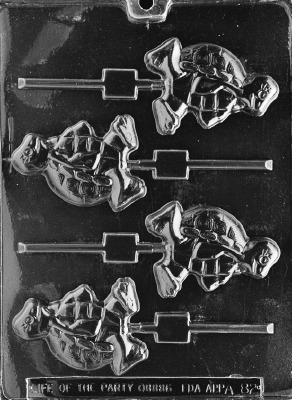 Turtle Walking Lolly Mold