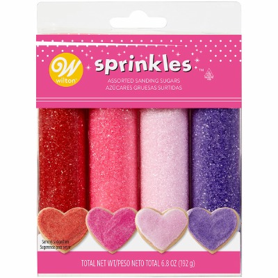 VDay Sanding Sugar 4 CT