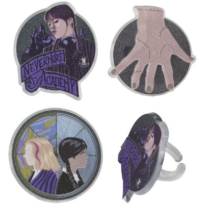 Wednesday Cupcake Rings 12CT