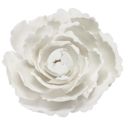 White Peony GumPaste Flower