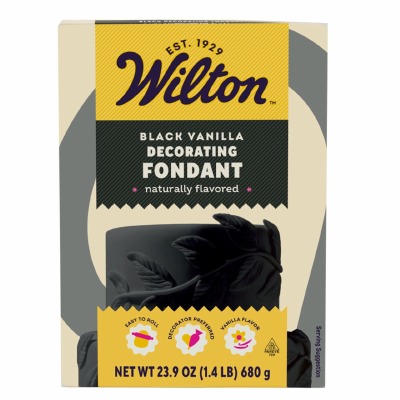 Wilton Black Fondant 24 OZ