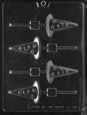 Witch's Hat Lolly Mold