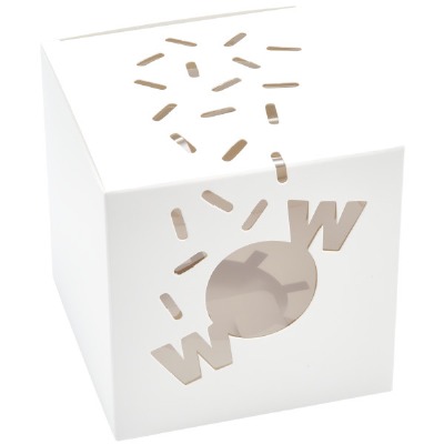 WOW Cupcake Box w/Windows 6CT