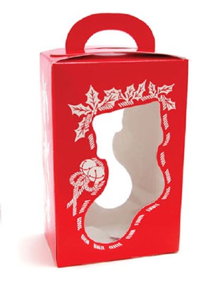Christmas Stocking Window Box