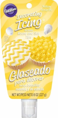 Yellow Icing Pouch w/Tips
