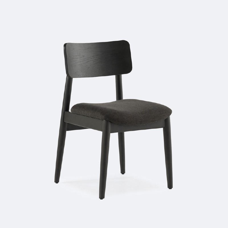 Transformer Round Chair - Smoked Hickory Dark Grey