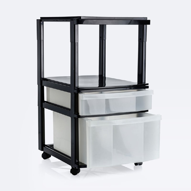 2 DRAWER FILE CART