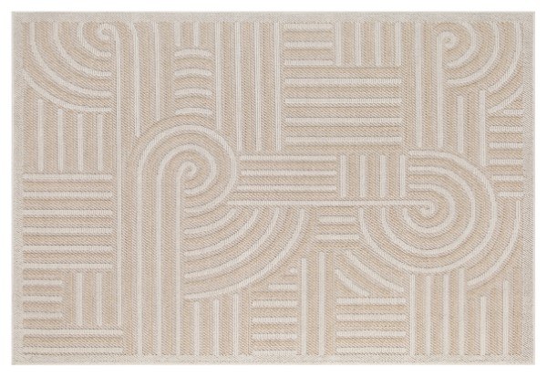 Assia Outdoor Rug 6x9 - Beige