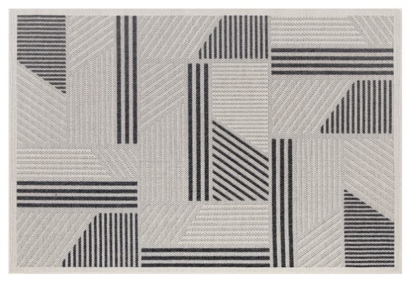 Assia Outdoor Rug 6x9 - Grey