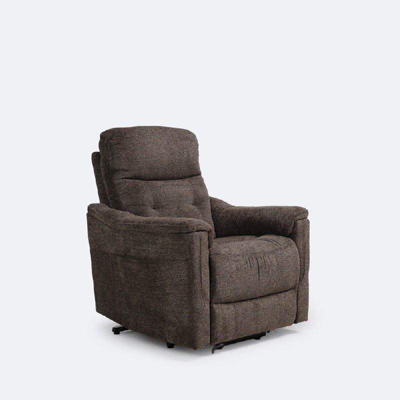 Atlas Power Lift Recliner - Chocolate