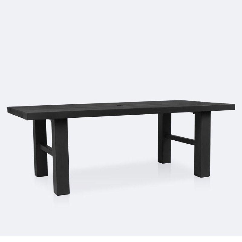 Auckland Dining Table - Brushed Black