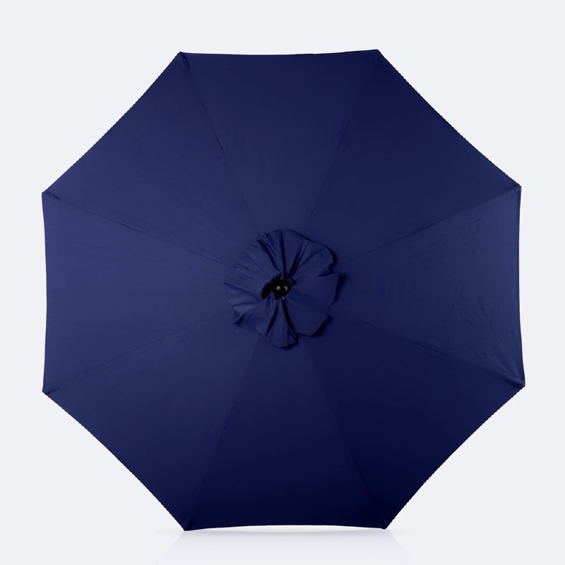 10' Auto Tilt Umbrella - Midnight Navy Blue