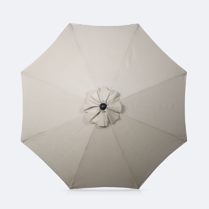 9' Auto Tilt Umbrella - Linen