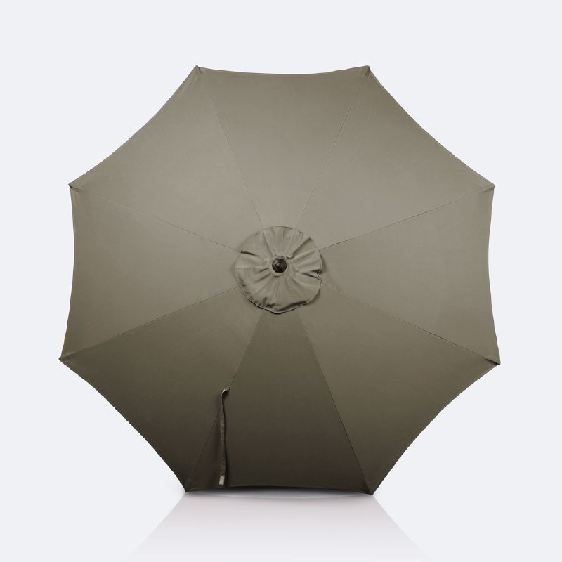 9' Auto Tilt Umbrella - Taupe