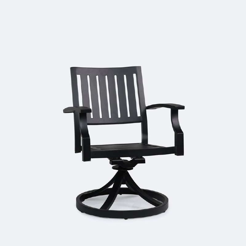 Belvedere Swivel Rocker - Black
