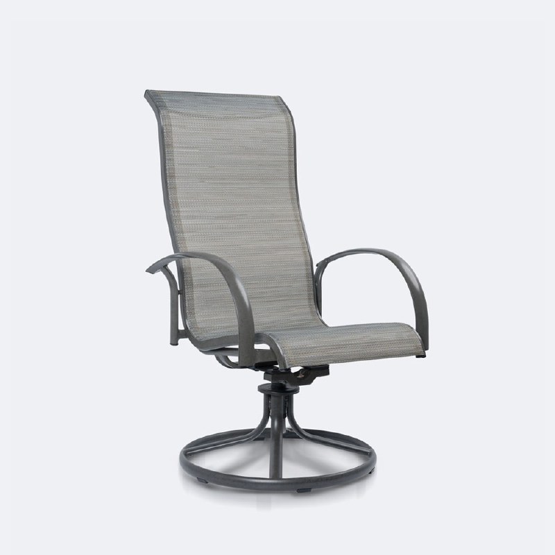 Carlo Sling Swivel Rocker - Shade Grey