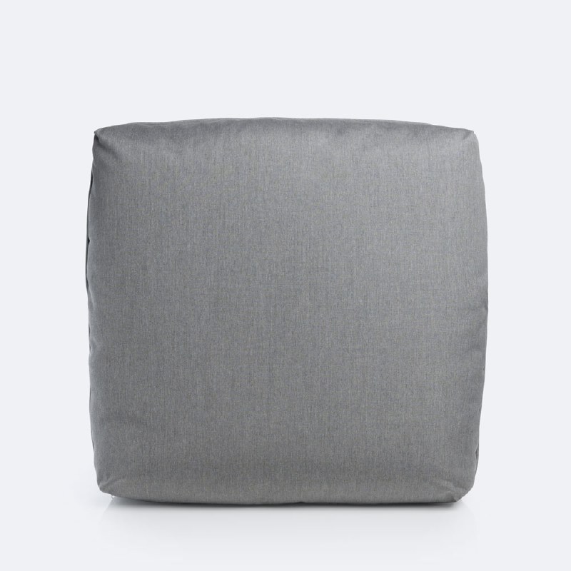 25&quot;x25&quot; Deep Seating Back Cushion - Dark Grey