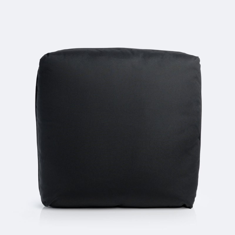 25&quot;x25&quot; Deep Seating Back Cushion - Noir