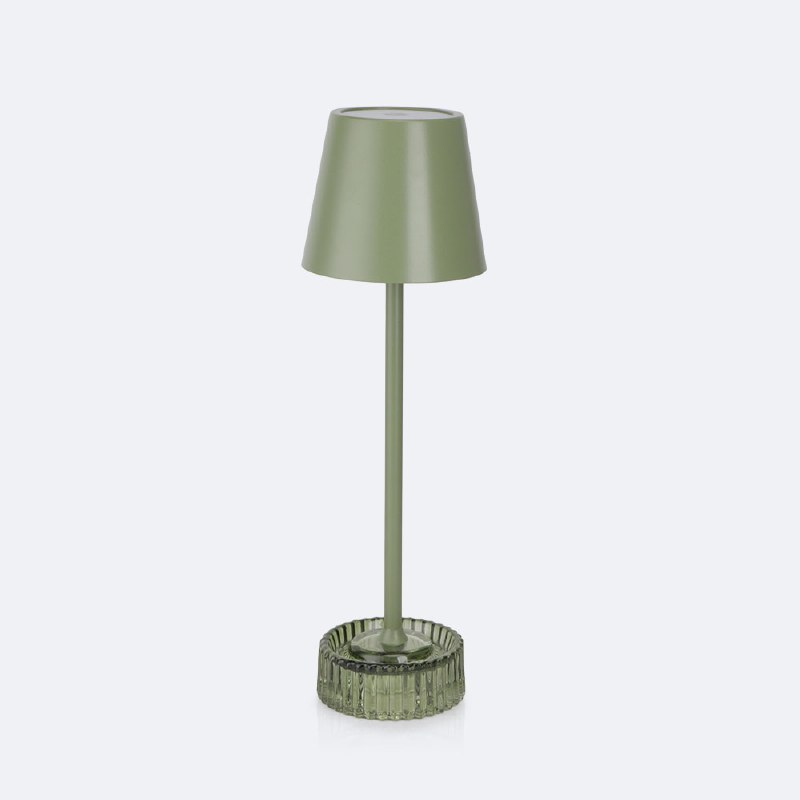 Cordless Table Lamp - Green