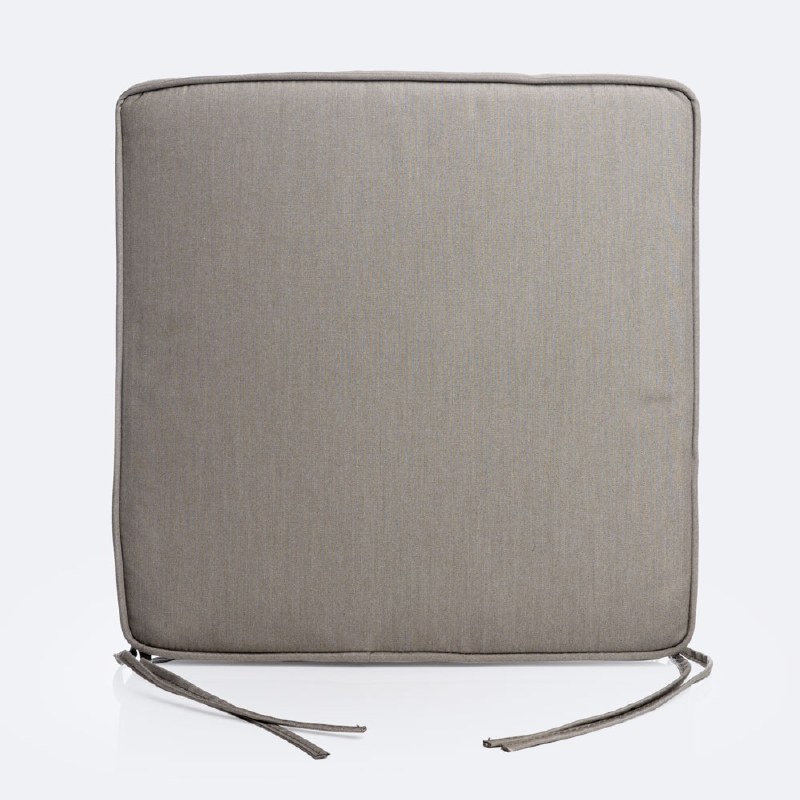 18&quot;x18&quot; Dining Chair Seat Cushion - Cappuccino