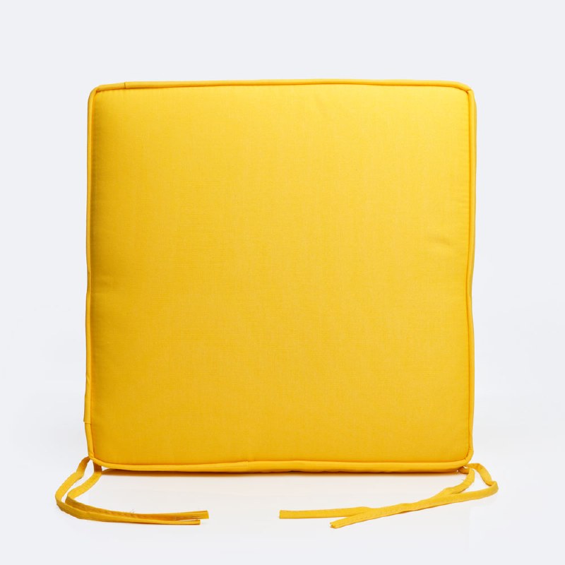 18"x18" Dining Chair Seat cushion - Sunshine