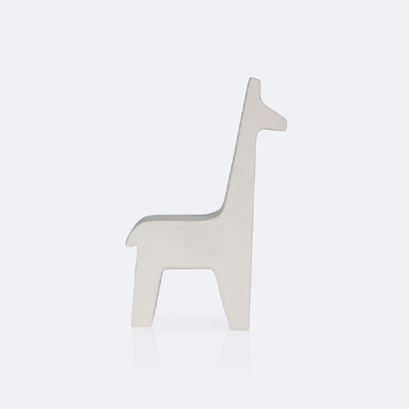 Terrazzo Giraffe - White