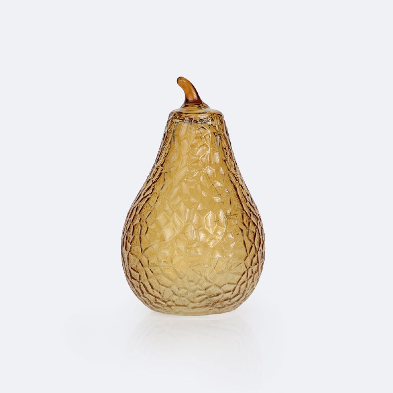 Glass Pear w/ LED
