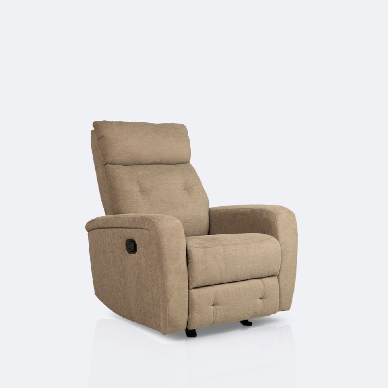 Colin Reclining Chair - Beige