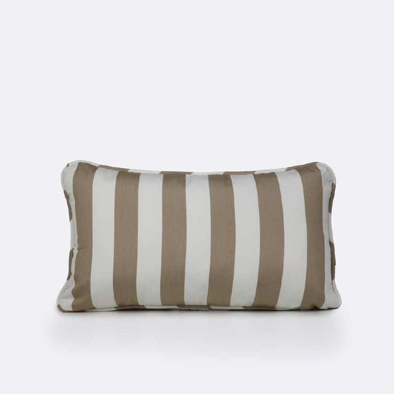 Throw Pillow - 10"x19"- DOT Bella - Cabana Beige