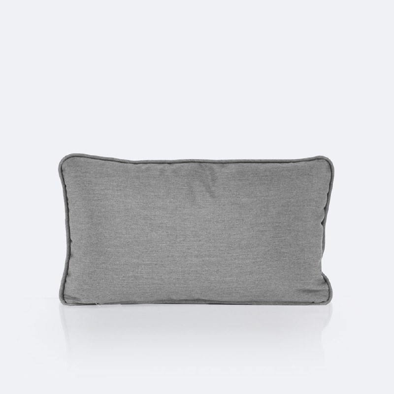 Throw Pillow - 10&quot;x19&quot;- DOT Bella - Dark Grey