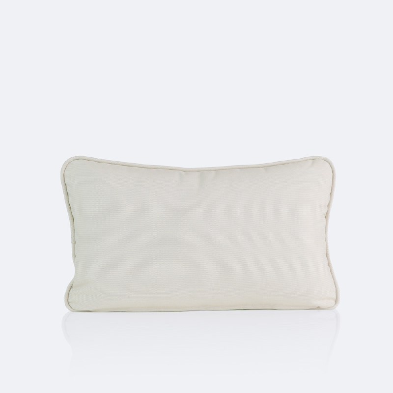 Throw Pillow - 10&quot;x19&quot;- DOT Bella - Linen