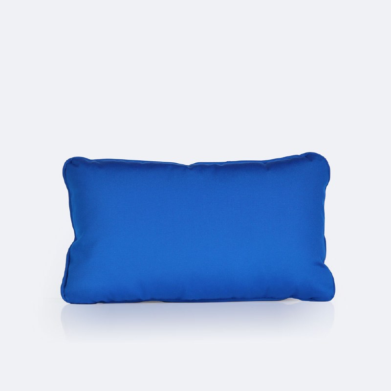 Throw Pillow - 10&quot;x19&quot;- DOT Bella - Pacific Blue