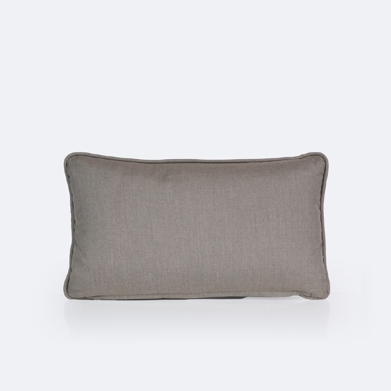 Throw Pillow - 10&quot;x19&quot;- DOT Bella - Taupe