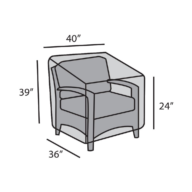 Club Chair Cover - Large
