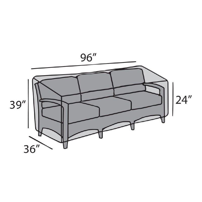 3 Seater Sofa Cover - Large