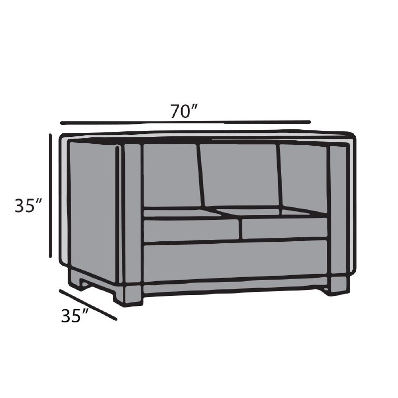 Sectional Loveseat Cover